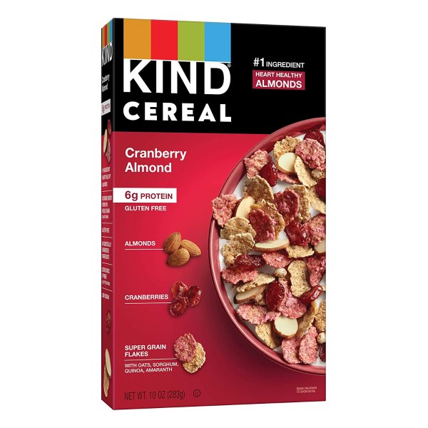 Cranberry Almond Breakfast Cereal 10oz 4cout