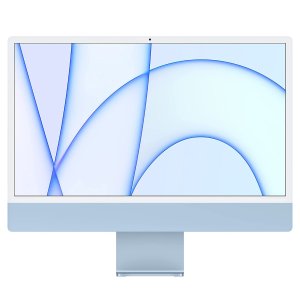 Apple iMac 24" M1芯版 (7核GPU, 8GB, 256GB) 蓝色款
