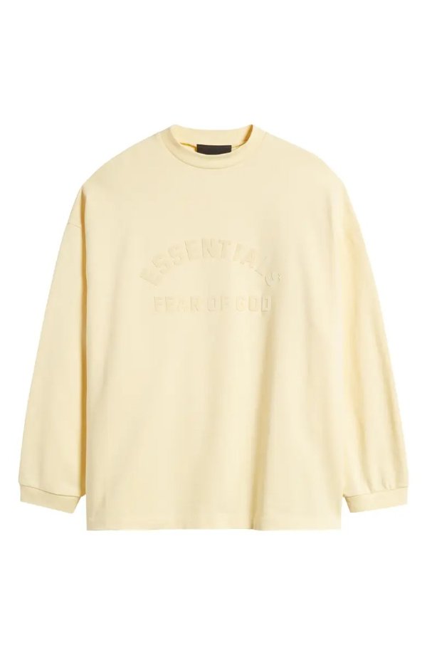 Essentials Logo Long Sleeve Cotton T-Shirt