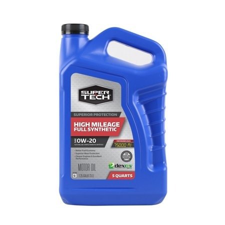 High Mileage Full Synthetic 0W-20 Motor Oil, 5 Quarts
