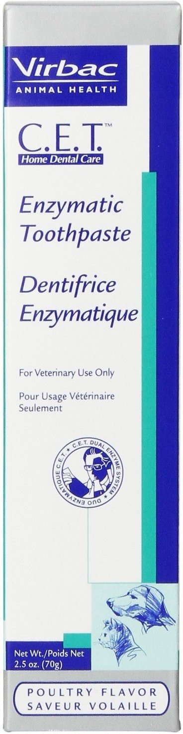 C.E.T. Enzymatic Dog & Cat Poultry Flavor Toothpaste, 70 gram - Chewy.com