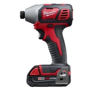 Milwaukee M18 1/4 in. Cordless Hex Impact Driver Kit with 1 Battery