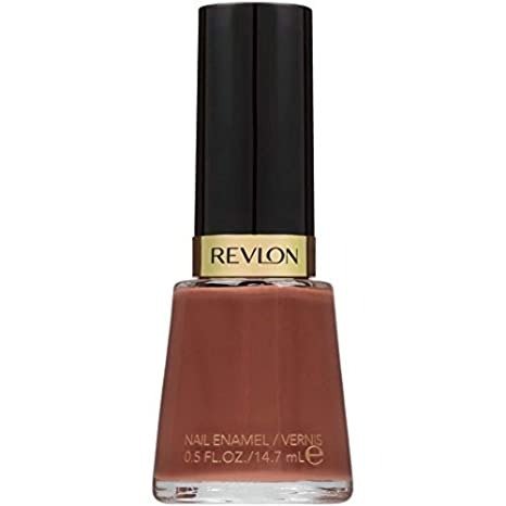 Nail Enamel, Chip Resistant Nail Polish, Glossy Shine Finish, in Nude/Brown, 415 Totally Toffee, 0.5 oz