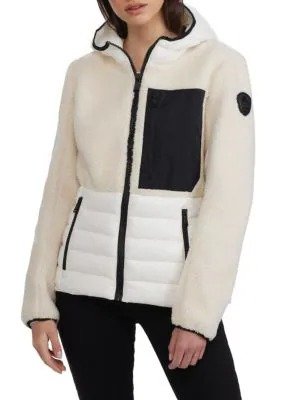Fawn Hooded Puffer Jacket