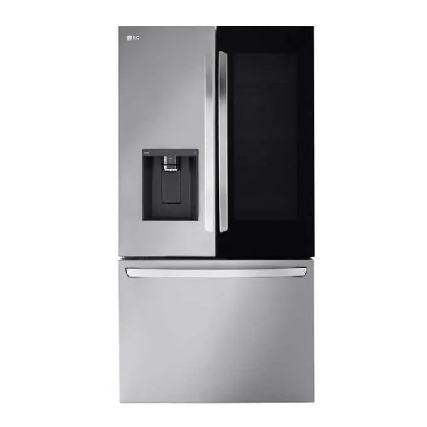 26 cu. ft. Smart InstaView Counter-Depth MAX French Door Refrigerator