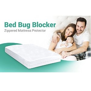 CrystalTowels Ultimate Bed Bug Blocker Zippered Waterproof Mattress Protector
