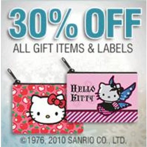 All Hello Kitty products @ Checks In The Mail, Dealmoon Singels Day Exclusive