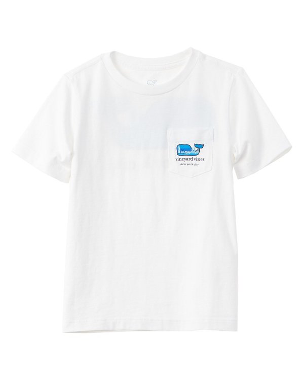 NYC Skyline Whale Icon T-Shirt