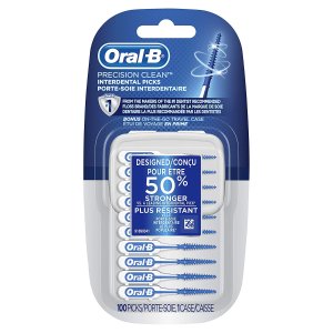 Oral-B Precision Clean Interdental Picks, 100 Count