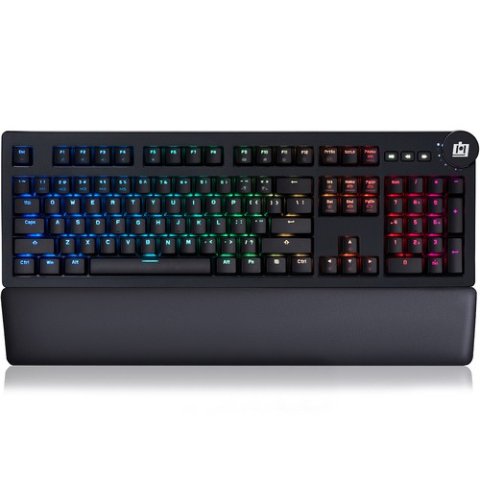 掌托+自定义RGB $39.99Deco Gear Cherry MX红轴机械键盘