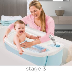 Summer Infant Lil' Luxuries Whirlpool Bubbling Spa and Shower Tub
