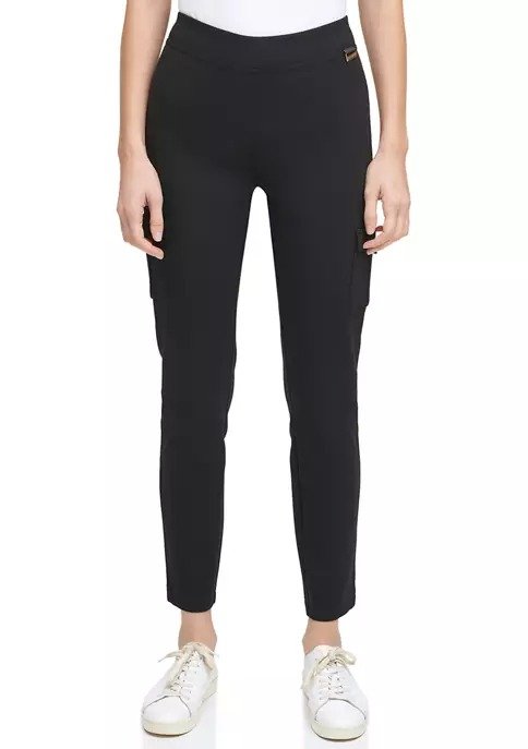 Compression Leggings with Cargo Pockets