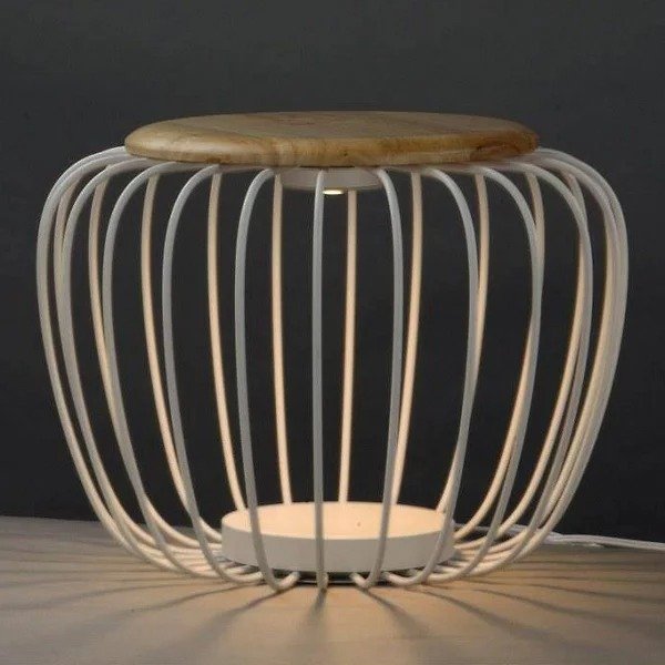 Cage LED Outdoor Floor Lamp
