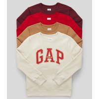 Gap 儿童、大童Logo圆领卫衣
