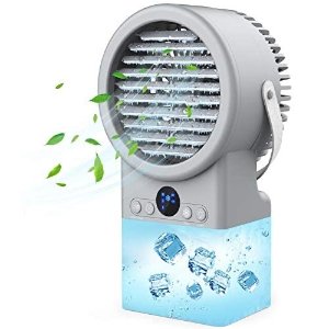 CORNMI Portable Cooler Fan with Humidifier for Desk
