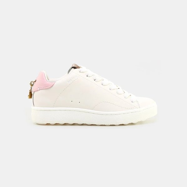 C101 Charm Leather Low Top Sneaker