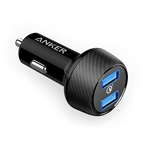 39W Dual USB Car Charger with Quick Charge 3.0