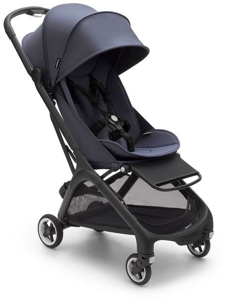 Butterfly Complete Compact Stroller - Black / Stormy Blue