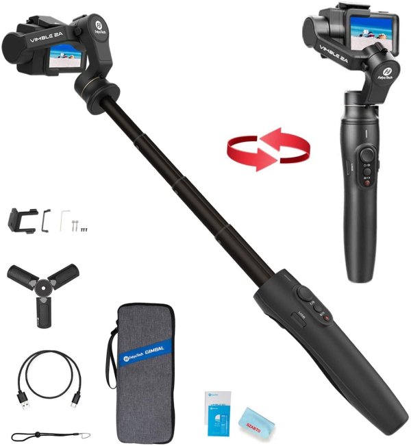 3-Axis Action Camera Gimbal Stabilizer