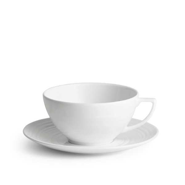 贾斯珀-康兰 白色茶杯和茶碟