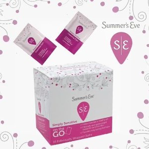 Summer's Eve Cleansing Cloths 16 Count Pack of 3