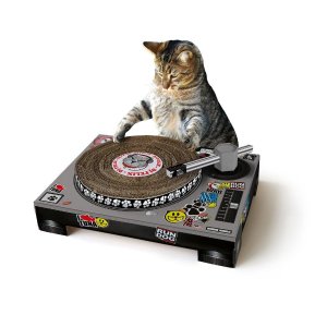 SUCK UK 猫咪打碟机！