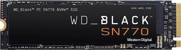 Black 2TB SN770 PCIe4 M.2 固态硬盘