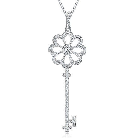 Necklace, Jewelry Pendant Necklace, Sable “Secret Garden’s Key”, Best Idea Gifts for Girls Women