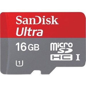 闪迪SanDisk Ultra 16GB Micro SD 内存卡