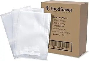 Quart Vacuum Seal Bags, BPA-Free for Food Storage and Sous Vide, 120 Count