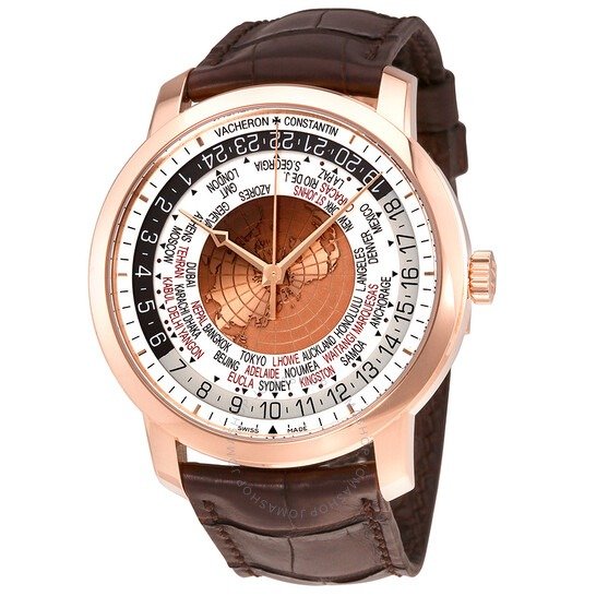 Traditionnelle World Time 18kt Rose Gold Men's Watch 86060/000R-8985