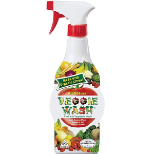 Veggie Wash Natural Fruit & Vegetable Wash, 16-Ounce Spray