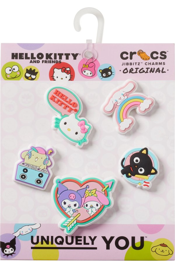 Hello Kitty Assorted 5-Pack Jibbitz Shoe Charms