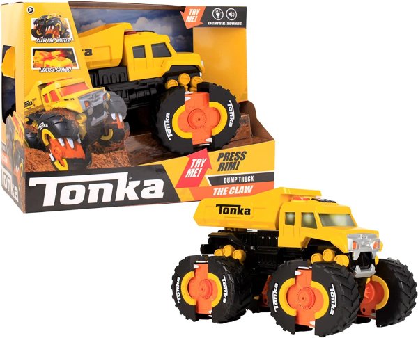 Tonka - The Claw Dump Truck Yellow
