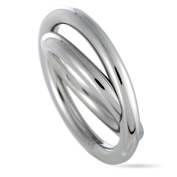 - "Continue" Stainless Steel Ring KJ0EMR0001-05