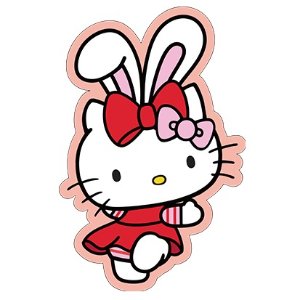 Kipling x Hello Kitty 兔年联名系列  兔年双肩包$154