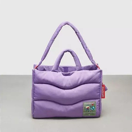 topia Loop Quilted Wavy Tote