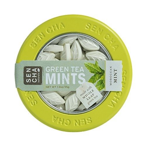 Green Tea Mints, Moroccan Mint, 6 Count