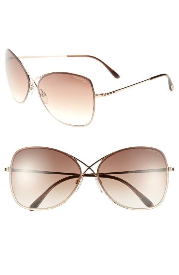 Colette 63mm Oversize Sunglasses