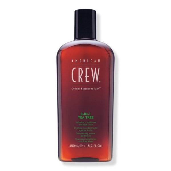 3-in-1 Tea Tree Shampoo, Conditioner and Body Wash - American Crew | Ulta Beauty