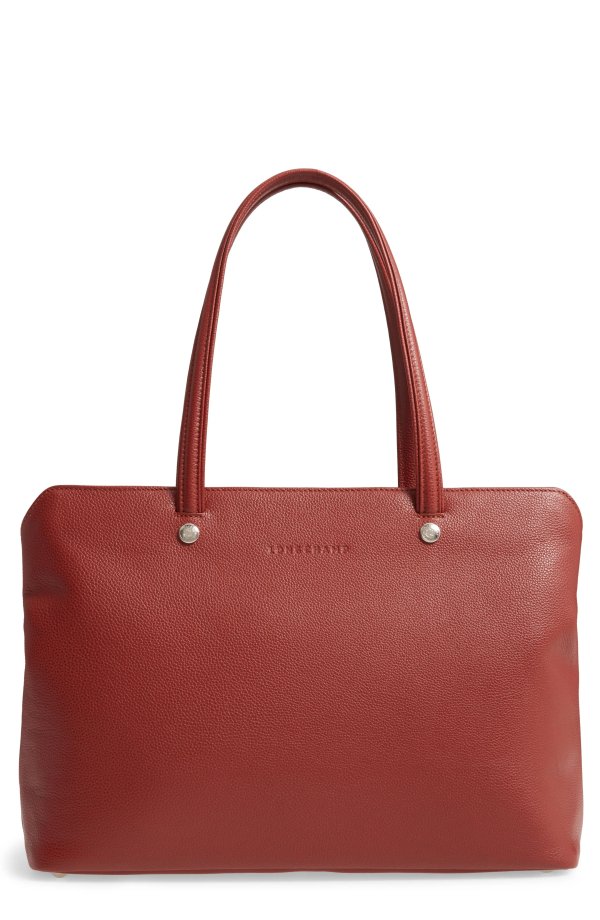 Le Foulonne Leather Tote 包