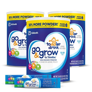 雅培 Go & Grow 金盾三段奶粉超大包装 36oz 3罐 + 2包随身包