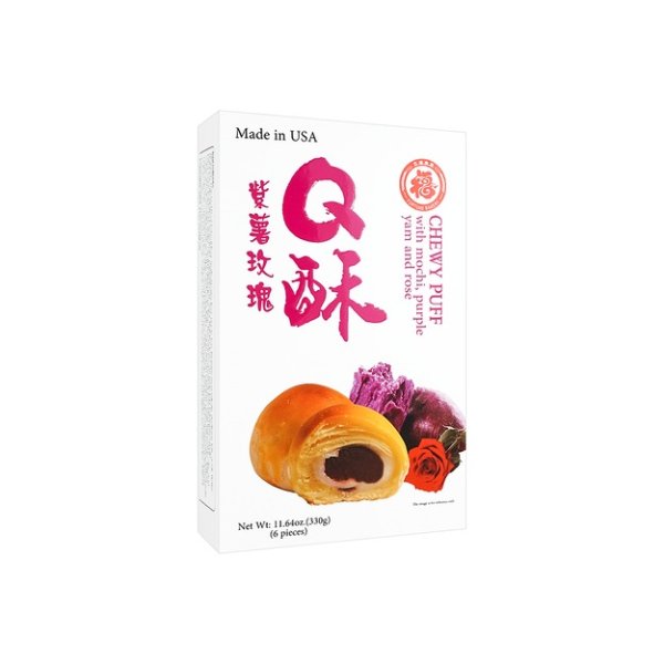 五福 紫薯玫瑰Q酥 330g