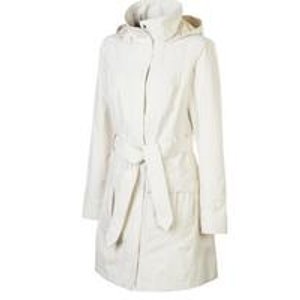 北脸The North Face Stella Grace 女式防雨保暖时尚夹克, 白色