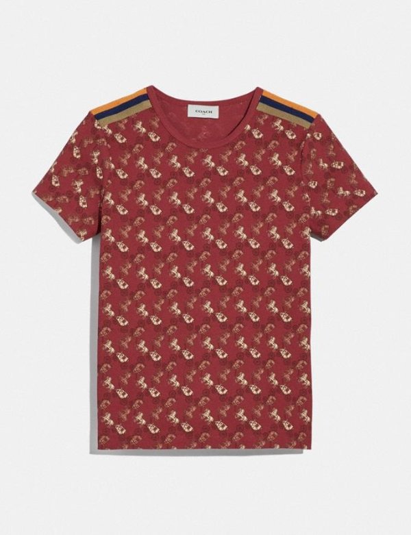 Horse and Carriage Pique T-Shirt