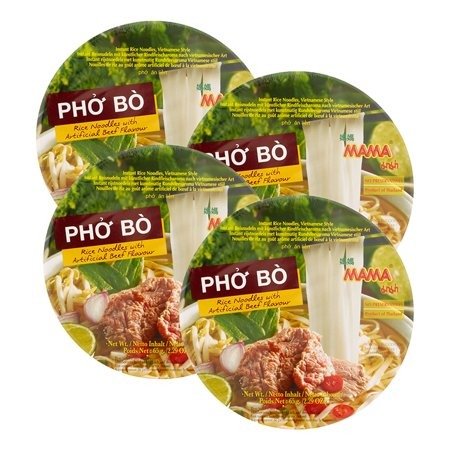 (4 Pack) Mama Pho Bo, 2.29 oz