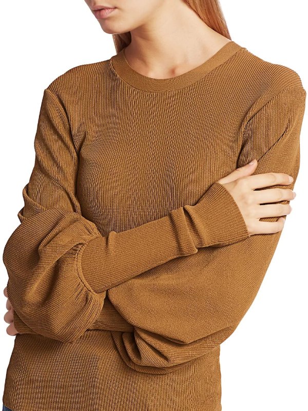 Vignola Puff-Sleeve Sweater