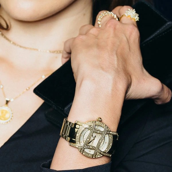 Women's Olympia 10 Year Anniversary Diamond Bracelet Strap Watch, 37mm - 0.20 ctw