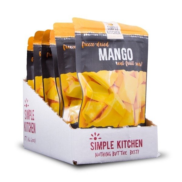 Freeze-Dried Mango - 6 Pack | Simple Kitchen Meals