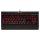 CORSAIR K68 Mechanical Gaming Keyboard, Backlit Red LED, Dust and Spill Resistant - Linear & Quiet - Cherry MX Red